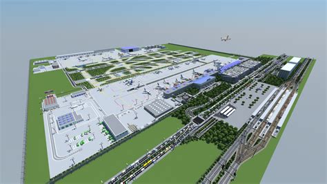 Flughafen Airport Minecraft Map