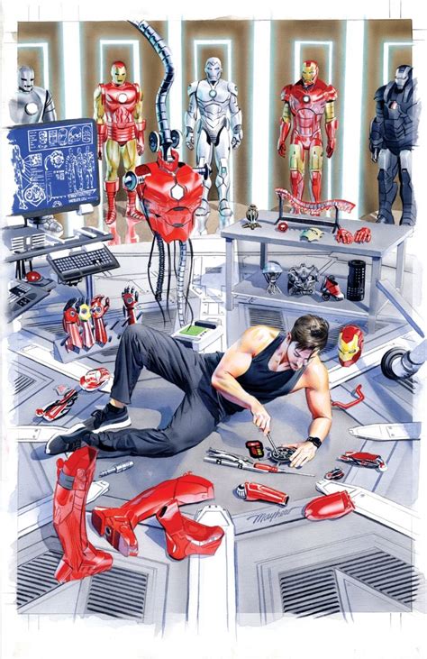 Mike Mayhew Original Invincible Iron Man 1 Dynamic Forces Variant