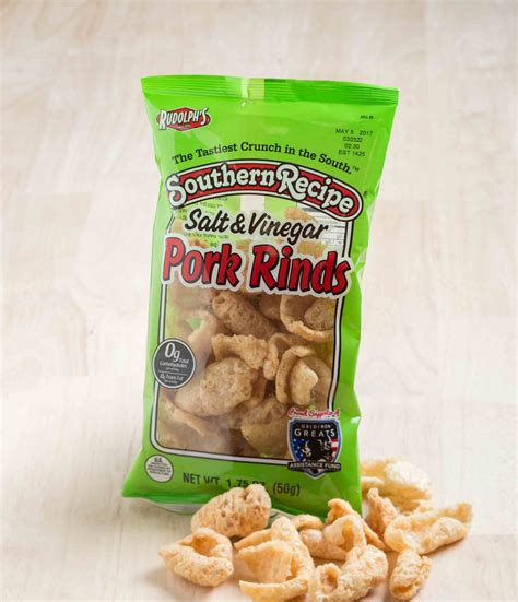 Rudolph Foods Southern Recipe Salt And Vinegar Pork Rinds