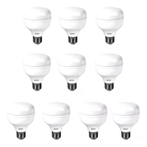 Pack X Lamparas Led Alta Potencia W E Luz Calida Baw