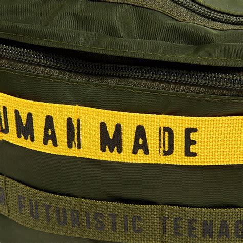 Human Made Military Waist Bag Olive Drab End Uk