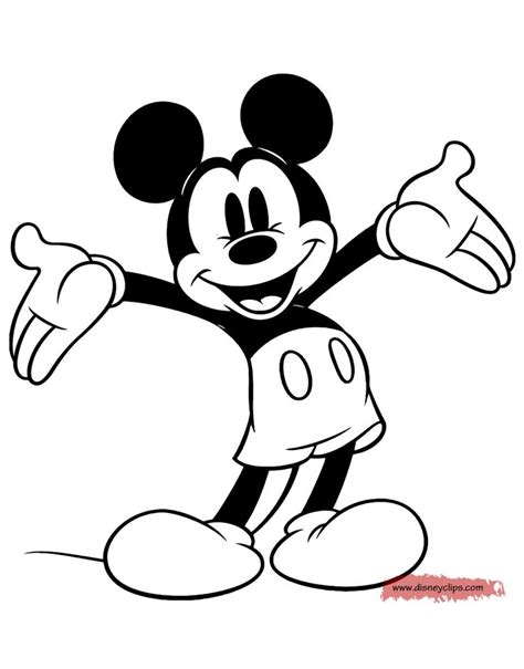 Pin By Amanda Williams On Mickey Mouse Mickey Mouse Coloring Pages