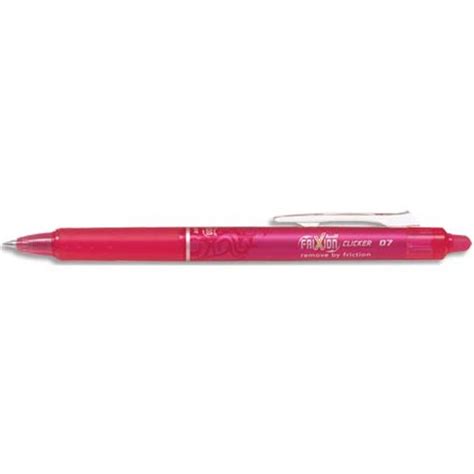 PILOT Stylo Roller FRIXION Clicker rétractable pointe moyenne Rose