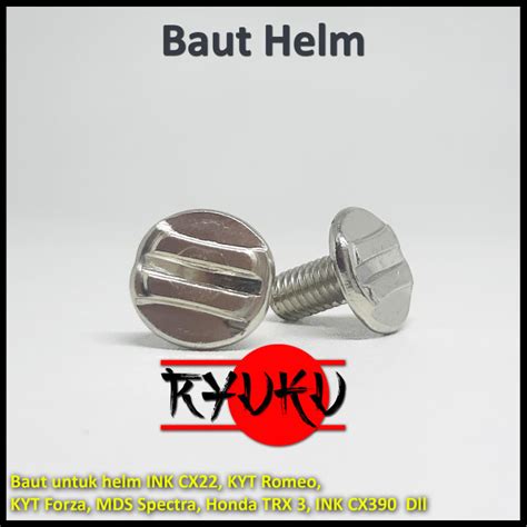 Baut Helm Ink CX22 KYT Romeo Helm Trx Standar Honda Lazada Indonesia