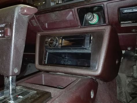 Карман-заглушка под магнитолу. — Toyota Chaser (70), 2 л, 1987 года ...