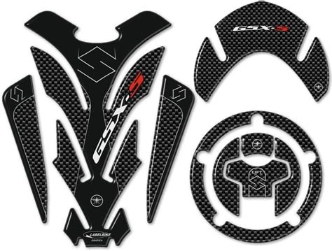 labelbike Kit Autocollants 3D Résine Gel Protections Moto Compatible