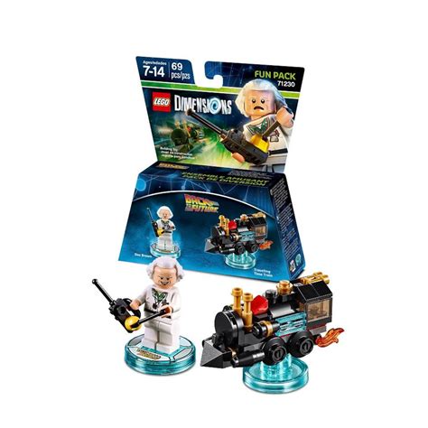 Buy Back To The Future Doc Brown Fun Pack Lego Dimensions Online At