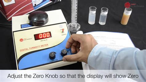 Operation And Calibration Of Turbidity Meter SOP For, 55% OFF