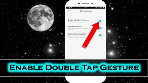 Turn On Double Tap To Wake Up And Lock The Screen In Oppo Youtube
