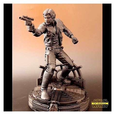 Han Solo Star Wars Stl D Print Files