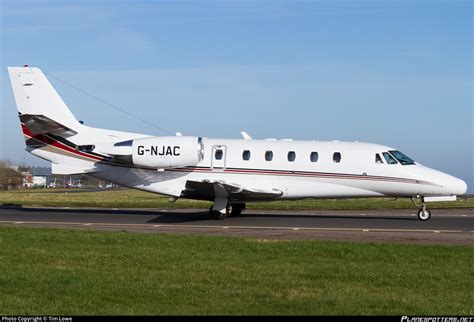 G Njac Netjets Uk Cessna Xl Citation Xls Photo By Tim Lowe Id