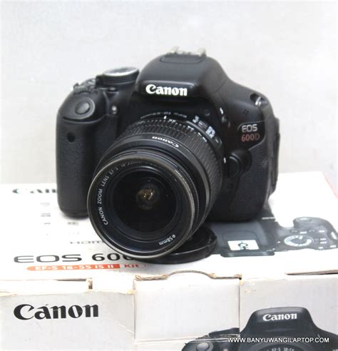 Jual Kamera Dslr Canon 600D Bekas Di Banyuwangi Banyuwangilaptop