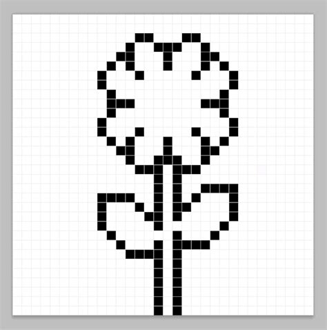 How To Make A Pixel Art Flower Mega Voxels