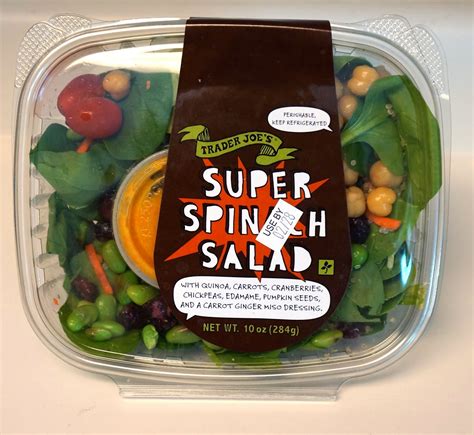 Exploring Trader Joes Trader Joes Super Spinach Salad