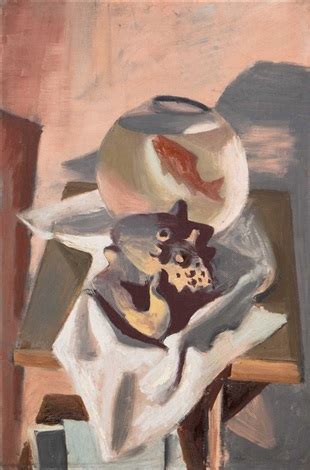 Still Life With Goldfish By Hans Feibusch On Artnet