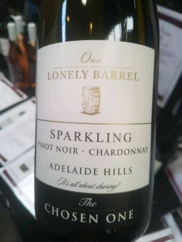 One Lonely Barrel The Chosen One Pinot Noir Chardonnay Sparkling