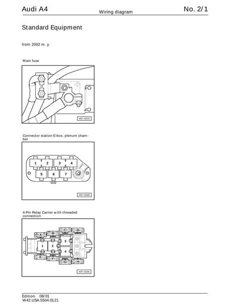 Pdf Audi A4 Wiring Diagram Dokumentips