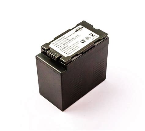 Akkuversum Akku Kompatibel Mit Panasonic Cga D54 Cga D545 Cga D54s Akku Akku 5400 Mah 72 V