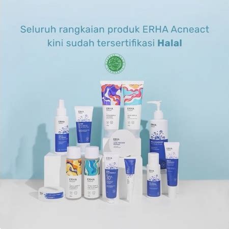 Jual Erha Acneact Series Acne Back Spray Ml Acne Pressed Powder G