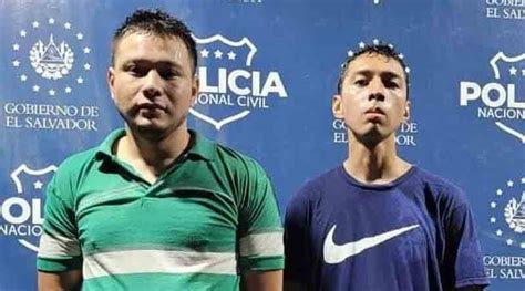 Capturan A «cuchi Y «pichiche Pandilleros Que Extorsionaban En