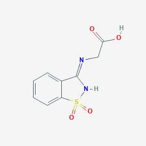 Dioxo H Lambda Benzo D Isothiazol Ylamino Acetic Acid