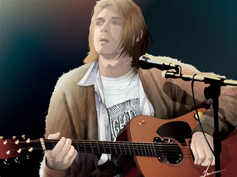 Kurt Cobain All Vector By Jurryt Visser On Dribbble