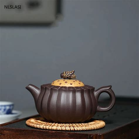 Large Capacity Ml Yixing Boutique Tea Pot Purple Clay Filter Teapot