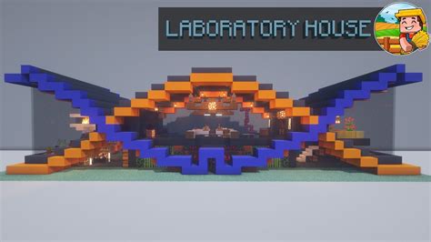 Minecraft House Tutorial How To Build Laboratory Simple House