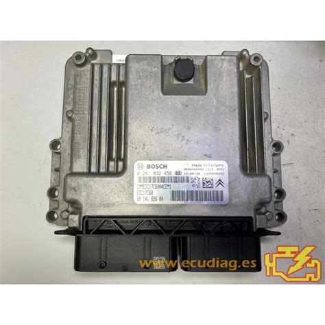 ECU BOSCH EDC17C60 3 10 0281032456 PEUGEOT 208 1 6 HDI 73KW 100HP