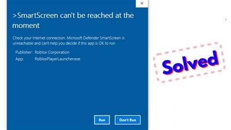 Fix Smartscreen Can T Be Reached Right Now Windows Disable
