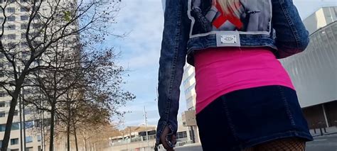Curvy In Ripped Tights Walking And Show Her Ass Public XHamster