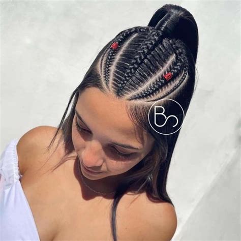 Pin En Penteados Peinados Con Trenzas Cosidas Peinados Con Trenzas