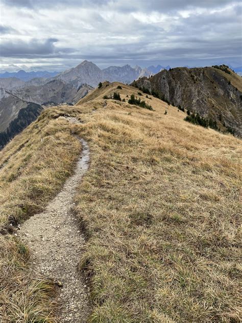 Wandern Überschreitung der Großen Klammspitze in den Ammergauer Alpen