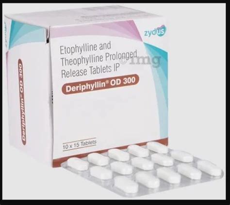 Deriphyllin Od 300 Tablet Pr At Rs 200stripe Theocron In Nagpur Id