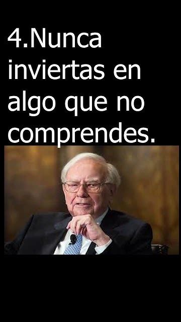 Shorts Los 6 Consejos De Warren Buffett Youtube