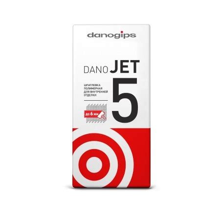Купить Шпатлевка полимерная Danogips Dano Jet 5 / Даногипс Дано Джет 5 ...