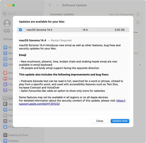 Apple Releases Macos Sonoma 14 4 Update With Over 50 Security Fixes