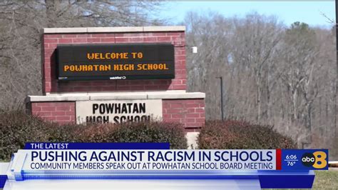 Powhatan School Board In Planning Phase To Address Alleged Racial Discrimination Wric Abc 8news