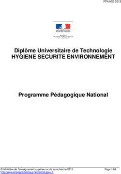 Dipl Me Universitaire De Technologie Hygiene Securite Environnement