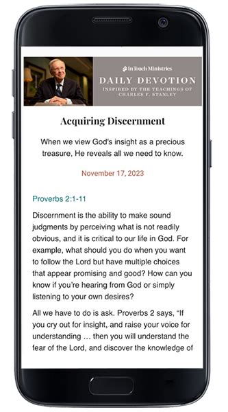Daily Devotions Email Subscription 