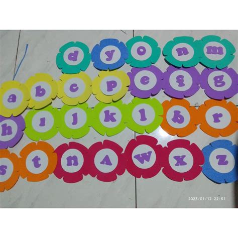 Jual Huruf Abjad Bunga Shopee Indonesia