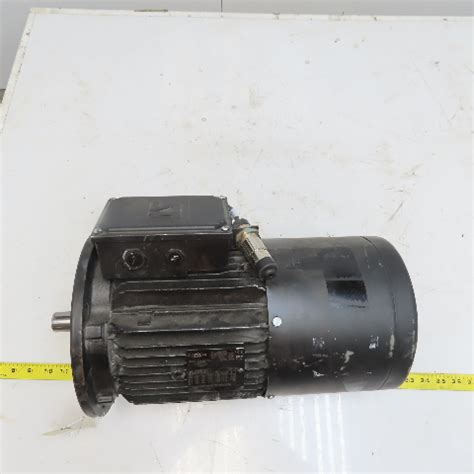 Leroy Somer Lsm Mu Kw Electric Motor V Ph Wire B Flange W