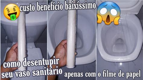 ESSA TÉCNICA É ÓTIMA PRA DESENTUPIR SEU VASO SANITÁRIO APENAS UM