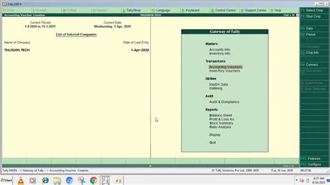 How To Create Sales Voucher Entry In Tally Erp9 Part 9 Youtube