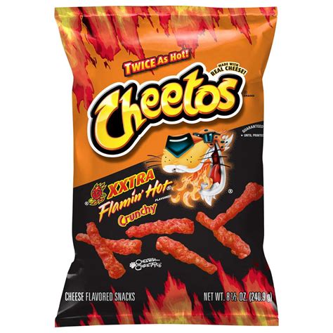 Pack Of Cheetos Crunchy Xxtra Flamin Hot Cheese Snacks Oz Walmart