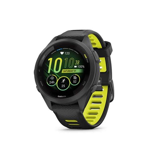 Forerunner 265 GPS Marathon Smartwatch For Runner Black