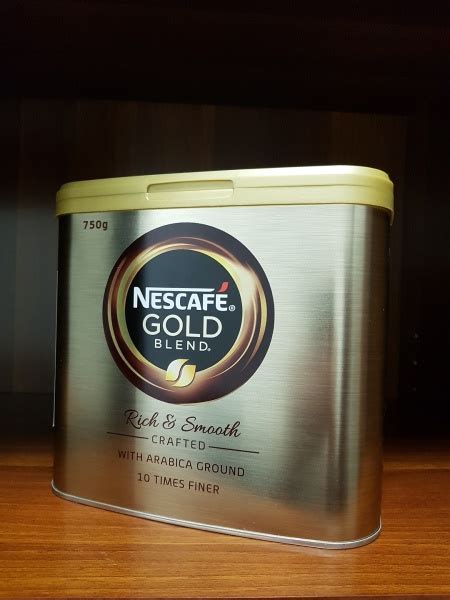 Растворимый кофе Nescafe Gold 750 г (жестяная банка) - «Большая банка ...