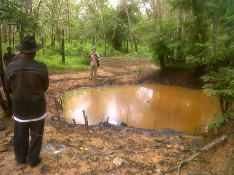 Limbah Pertamina Field Adera Cemari Kebun Warga Posmetro Id