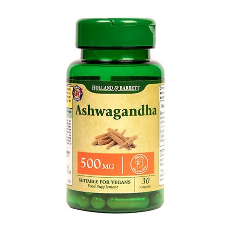 Ashwagandha 500mg Capsules Holland And Barrett