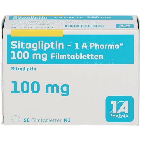 Sitagliptin A Pharma Mg Filmtabletten St Mit Dem E Rezept